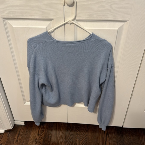 Sky and Sparrow Blue Sweater - Picture 2 of 3